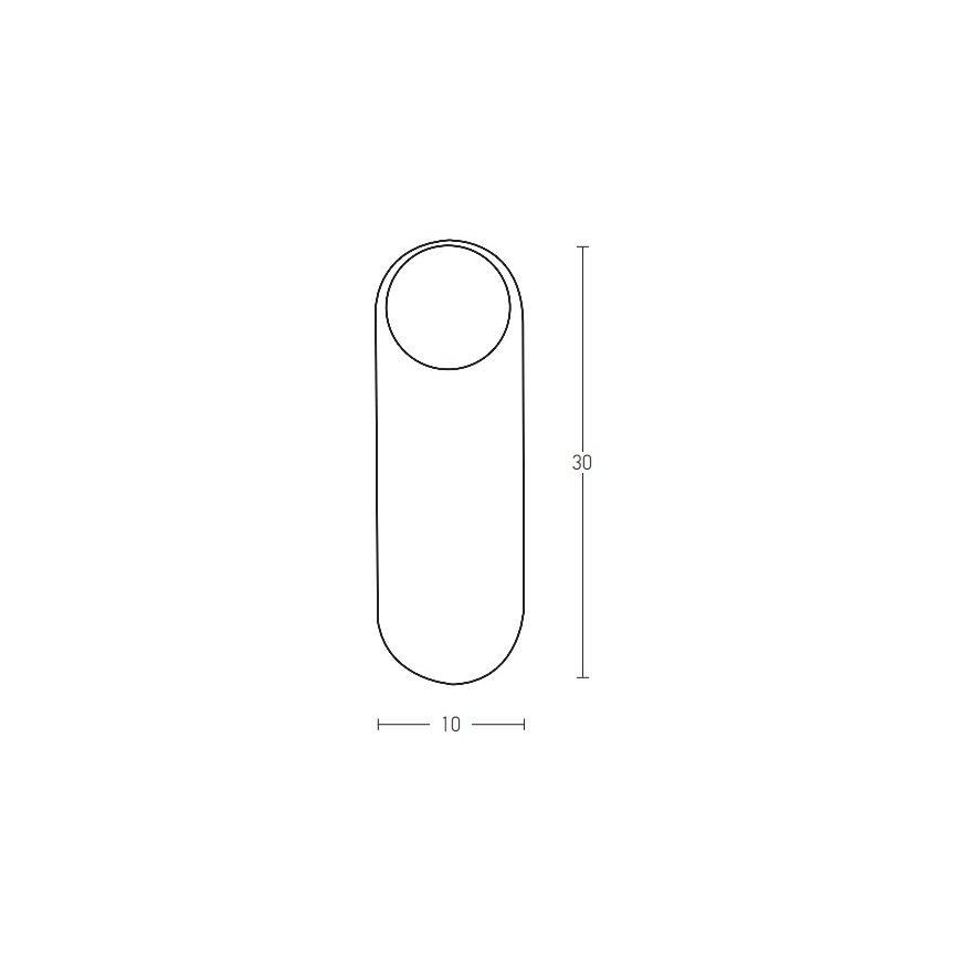 Zambelis H64 - Iluminação de parede 1xG9/9W/230V dourada
