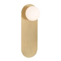 Zambelis H64 - Luminária de parede 1xG9/9W/230V dourada