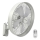 ZEVENTI - Ventoinha de parede FREEZE 50W/230V diâmetro 40 cm branco + comando