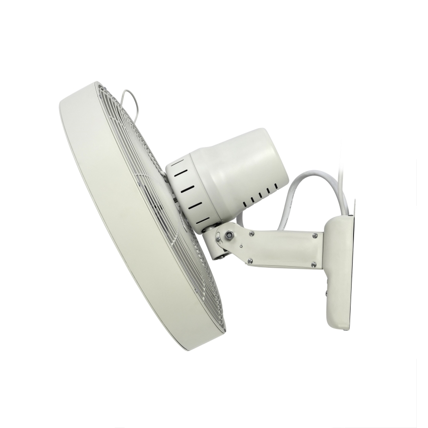 ZEVENTI - Ventoinha de parede FREEZE 50W/230V diâmetro 40 cm branco + comando