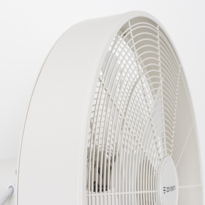 ZEVENTI - Ventoinha de parede FREEZE 50W/230V diâmetro 40 cm branco + comando