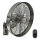 ZEVENTI - Ventoinha de parede FREEZE 50W/230V diâmetro 40 cm cromado mate + comando