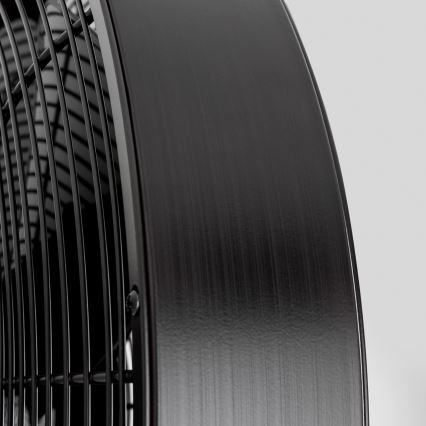 ZEVENTI - Ventoinha de parede FREEZE 50W/230V diâmetro 40 cm preto + comando