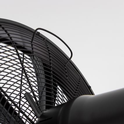 ZEVENTI - Ventoinha de parede FREEZE 50W/230V diâmetro 40 cm preto + comando
