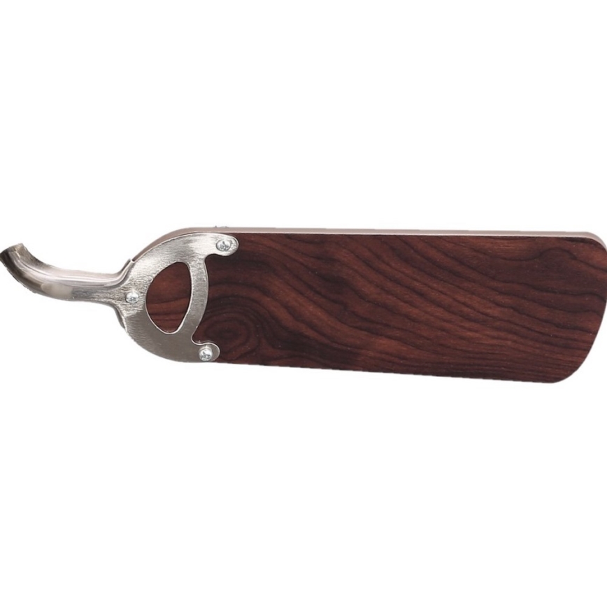 ZEVENTI - Ventoinha de teto GALDANA 1xE27/60W/230V castanho/bege