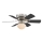 ZEVENTI - Ventoinha de teto GALDANA 1xE27/60W/230V cinzento/branco