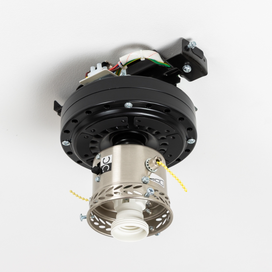 ZEVENTI - Ventoinha de teto GALDANA 1xE27/60W/230V cinzento/branco