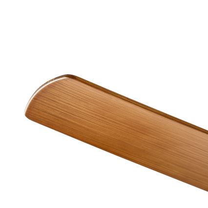 ZEVENTI - Ventoinha de teto LED com regulação BARROSA LED/18W/230V 3000-6000K Wi-Fi Tuya castanho + comando