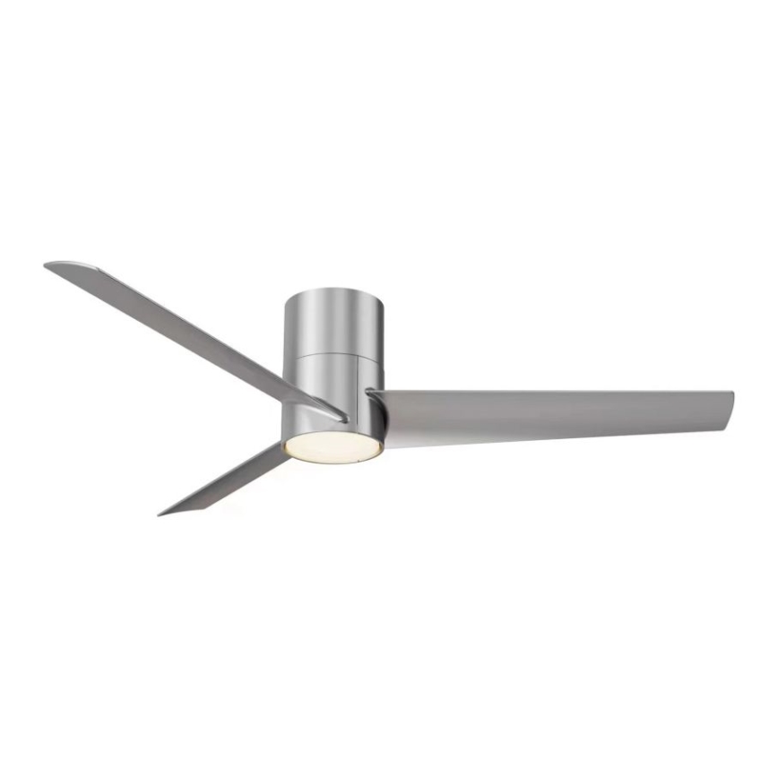 ZEVENTI - Ventoinha de teto LED com regulação BARROSA LED/18W/230V 3000-6000K Wi-Fi Tuya cromado mate + comando