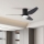 ZEVENTI - Ventoinha de teto LED com regulação PADUA LED/18W/230V 3000-6000K Wi-Fi Tuya preto + comando