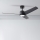 ZEVENTI - Ventoinha de teto LED ORVIETO LED/18W/230V 3000-6000K Wi-Fi Tuya preto + comando