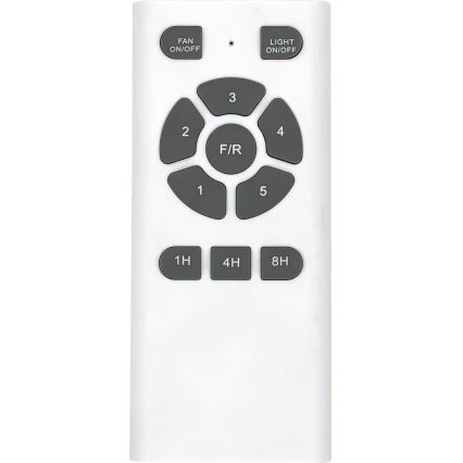 ZEVENTI - Ventoinha de teto LED com regulação ORVIETO LED/18W/230V 3000-6000K Wi-Fi Tuya branco + comando