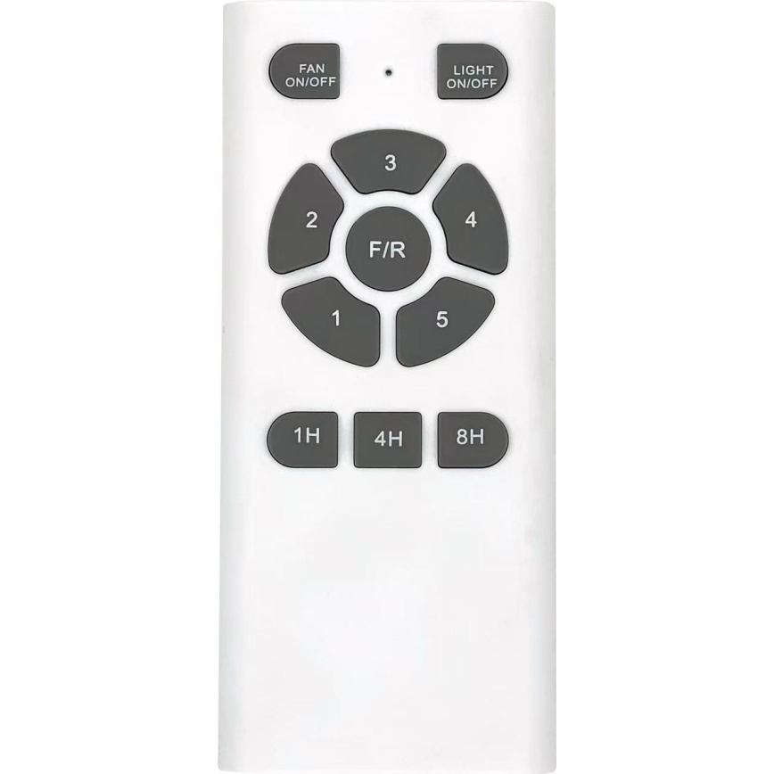 ZEVENTI - Ventoinha de teto LED com regulação ORVIETO LED/18W/230V 3000-6000K Wi-Fi Tuya branco + comando