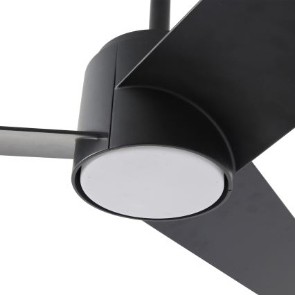ZEVENTI - Ventoinha de teto LED com regulação ORVIETO LED/18W/230V 3000-6000K Wi-Fi Tuya preto + comando