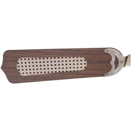 ZEVENTI - Ventoinha de teto NAVAGIO 1xE27/60W/230V castanho