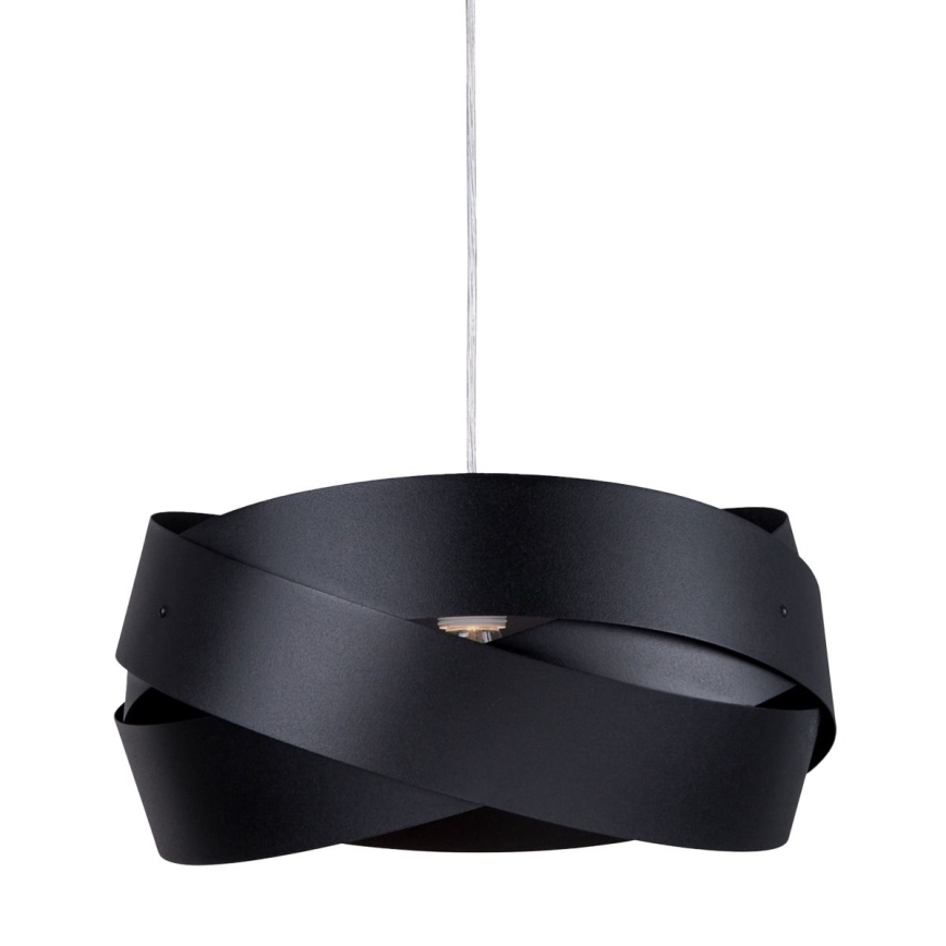 Zuma Line - Candelabro suspenso 1xE27/40W/230V preto