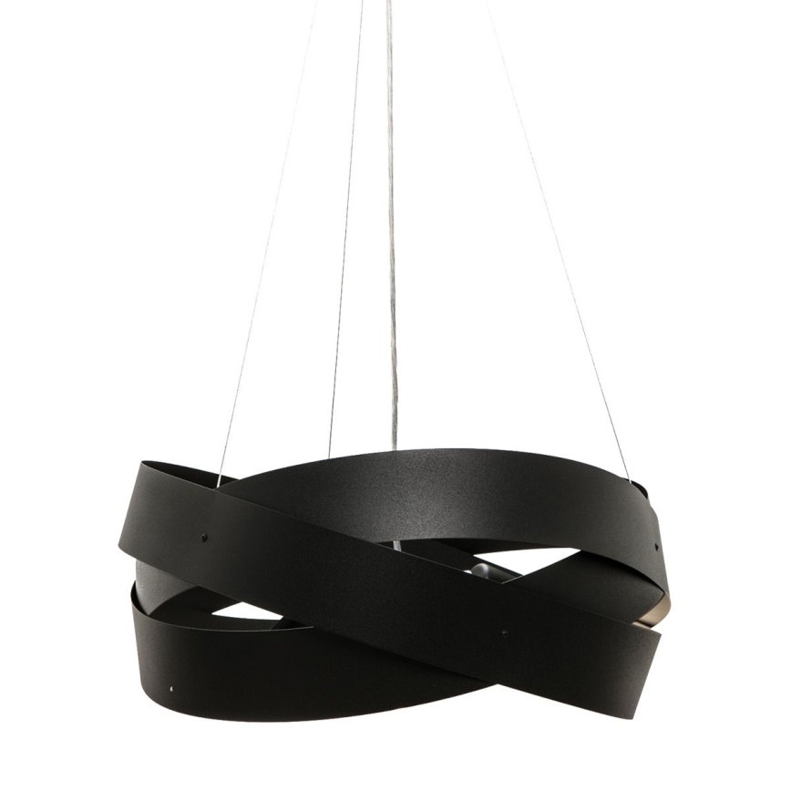 Zuma Line - Candelabro suspenso 3xE27/40W/230V preto