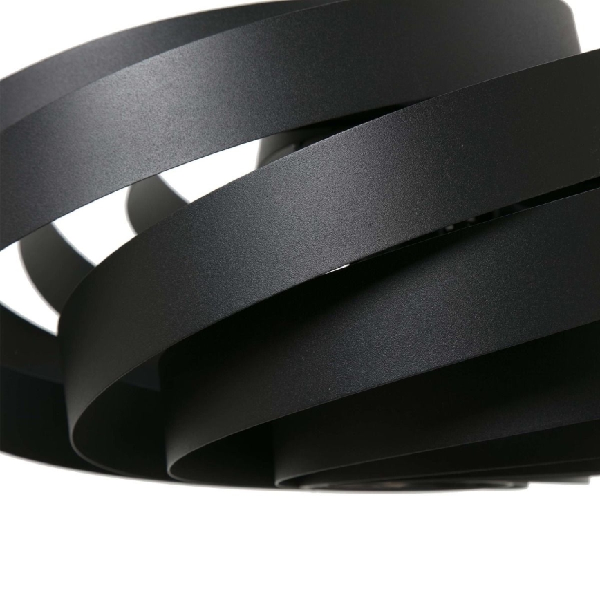 Zuma Line - Candelabro suspenso 4xE27/40W/230V preto