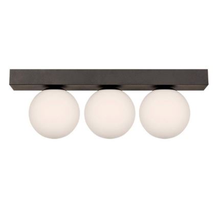 Zuma Line - Iluminação de teto 3xG9/8W/230V 46,5 cm preto