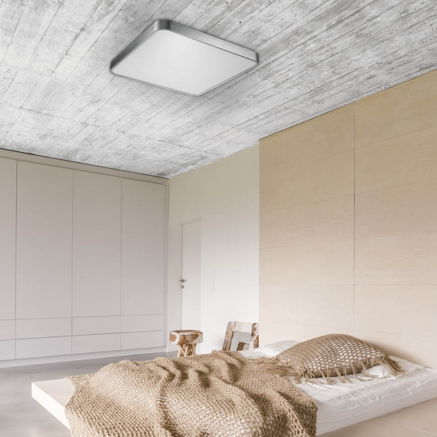 Zuma Line - Iluminação de teto LED LED/40W/230V cromado brilhante