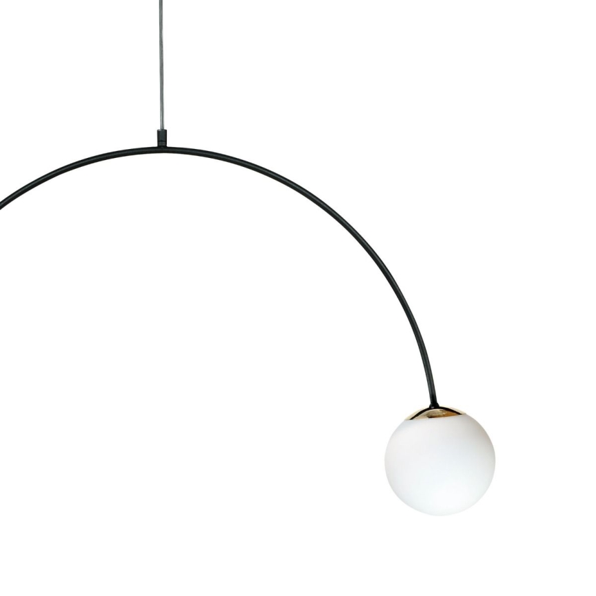 Zuma Line - Candeeiro suspenso por cabo 2xE14/10W/230V preto