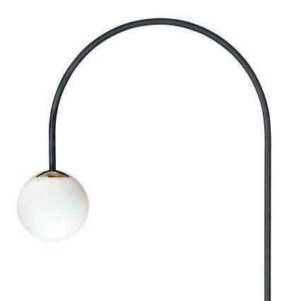 Zuma Line - Candeeiro de pé 1xE14/10W/230V preto
