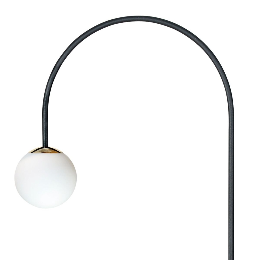 Zuma Line - Candeeiro de pé 1xE14/10W/230V preto
