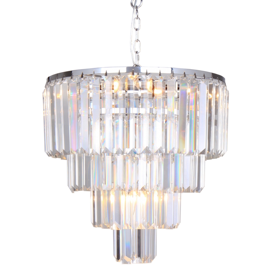 Zuma Line - Candeeiro suspenso de cristal 5xE14/40W/230V