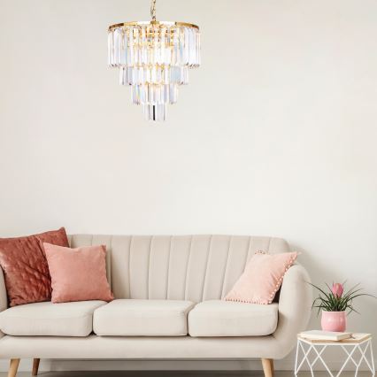 Zuma Line - Candelabro suspenso de cristal 5xE14/40W/230V
