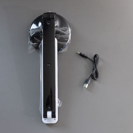 Zuma Line - Candeeiro de mesa LED/6W/1200 mAh 3000/4500/6000K CRI 90 preto
