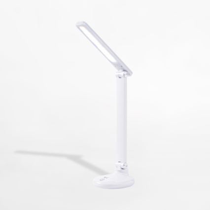 Zuma Line - Candeeiro de mesa LED/6W/1200 mAh 3000/4500/6000K CRI 90 branco