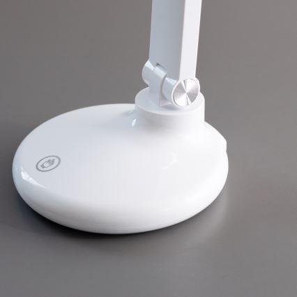 Zuma Line - Candeeiro de mesa LED/6W/1200 mAh 3000/4500/6000K CRI 90 branco