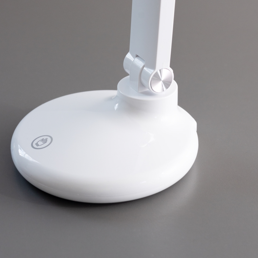 Zuma Line - Candeeiro de mesa LED/6W/1200 mAh 3000/4500/6000K CRI 90 branco