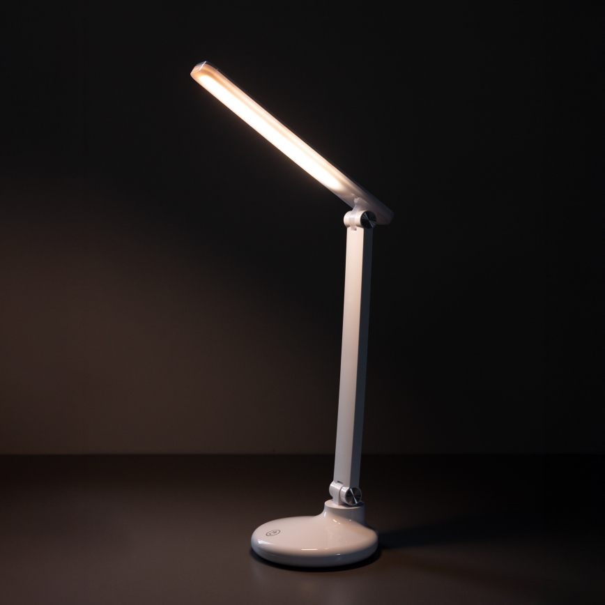 Zuma Line - Lâmpada de mesa recarregável LED/6W/1200 mAh 3000/4500/6000K CRI 90 branca