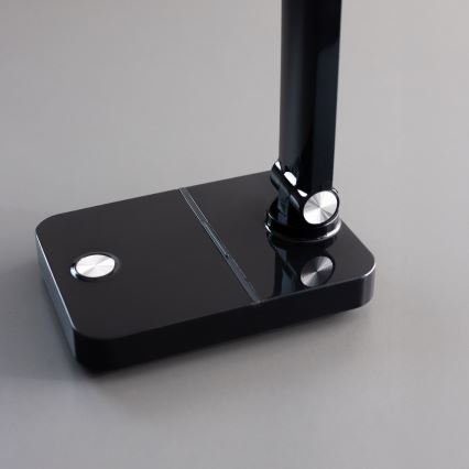Zuma Line - Candeeiro de mesa LED/8W/1200 mAh 3000/4500/6000K CRI 90 preto