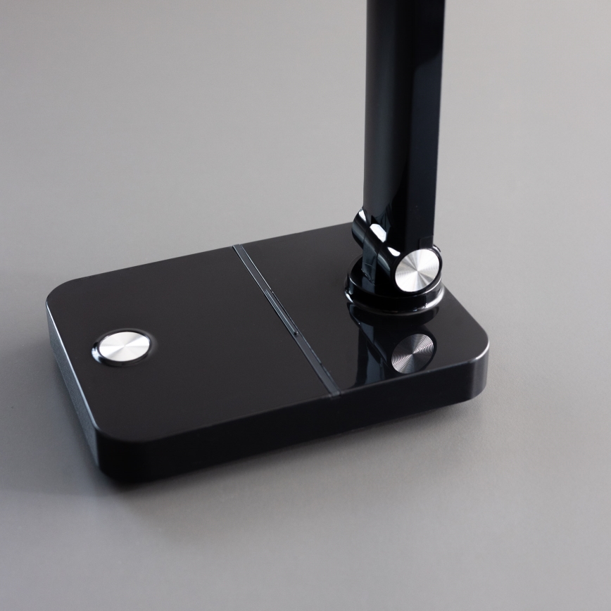 Zuma Line - Candeeiro de mesa LED/8W/1200 mAh 3000/4500/6000K CRI 90 preto
