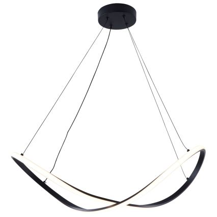 Zuma Line - Candeeiro suspenso LED LED/45W/230V 3000/4000/6000K preto