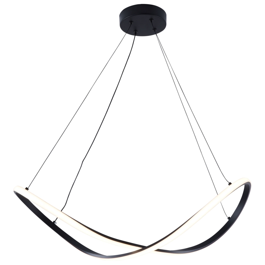 Zuma Line - Candeeiro suspenso LED LED/45W/230V 3000/4000/6000K preto