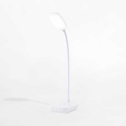 Zuma Line - Candeeiro de mesa LED/7W/1200 mAh 3000/4500/6000K branco
