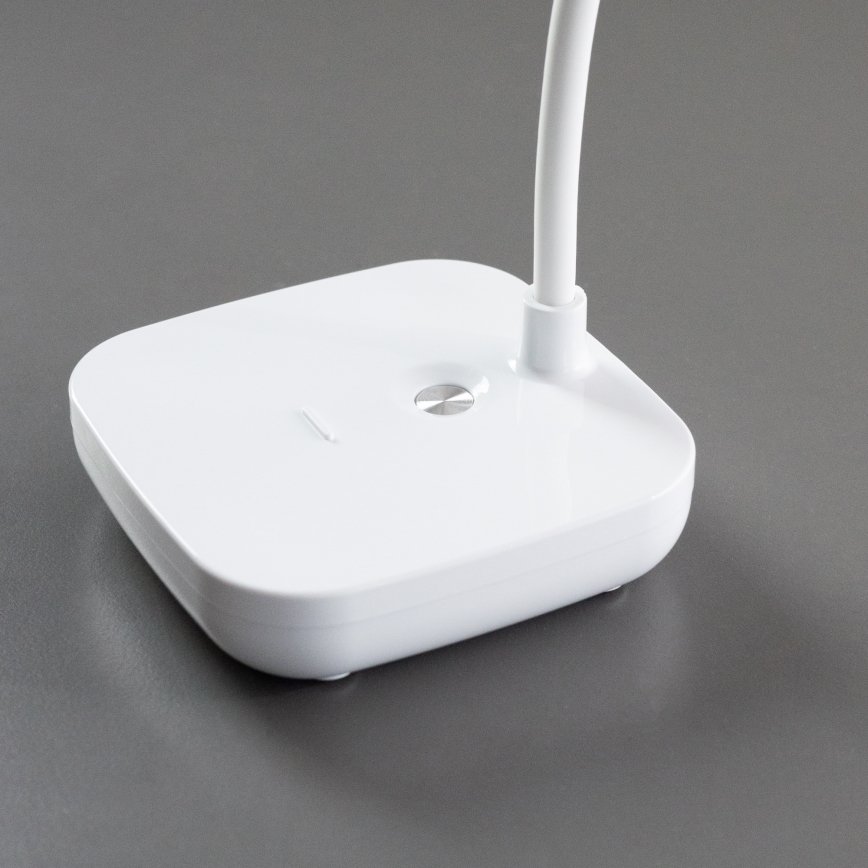 Zuma Line - Candeeiro de mesa LED/7W/1200 mAh 3000/4500/6000K branco