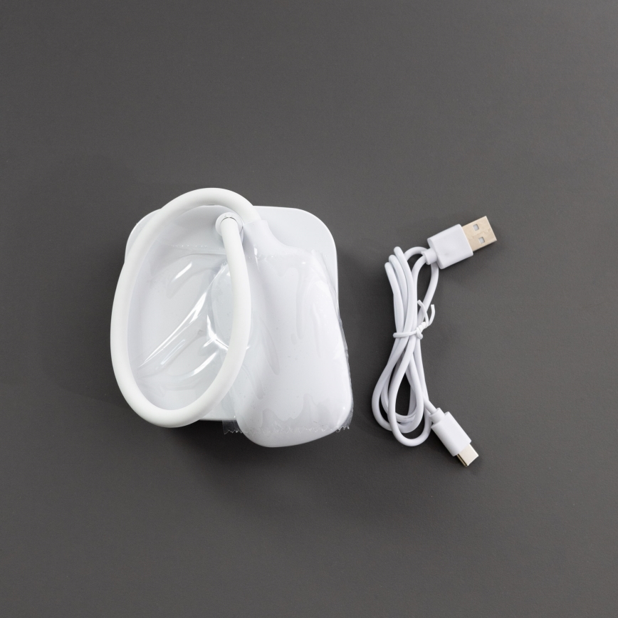 Zuma Line - Candeeiro de mesa LED/7W/1200 mAh 3000/4500/6000K branco