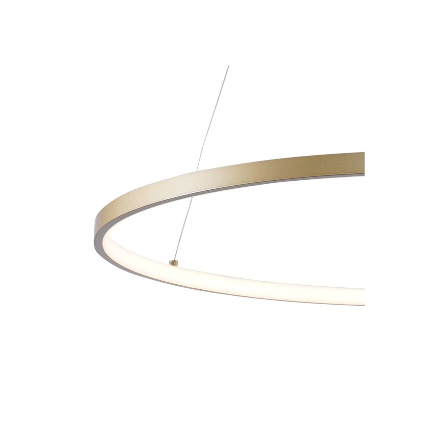 Zuma Line - Candeeiro suspenso LED LED/36W/230V 3000/4000/6000K diâmetro 80 cm dourado