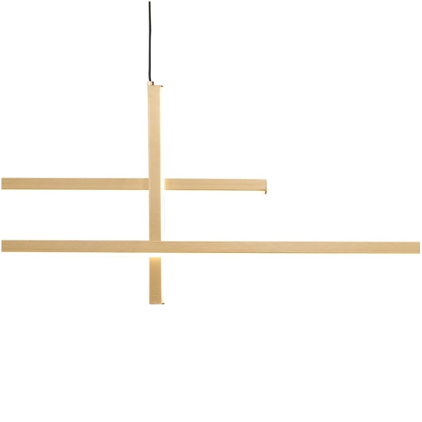 Zuma Line - Candeeiro suspenso LED LED/42W/230V 3000/4000/6000K dourado