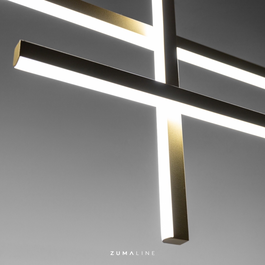 Zuma Line - Candeeiro suspenso LED LED/42W/230V 3000/4000/6000K dourado