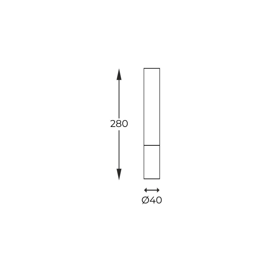 Zuma Line - Foco 1xG9/28W/230V 28 cm madeira