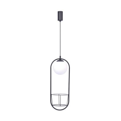 Zuma Line - Candelabro suspenso 1xE14/40W/230V preto