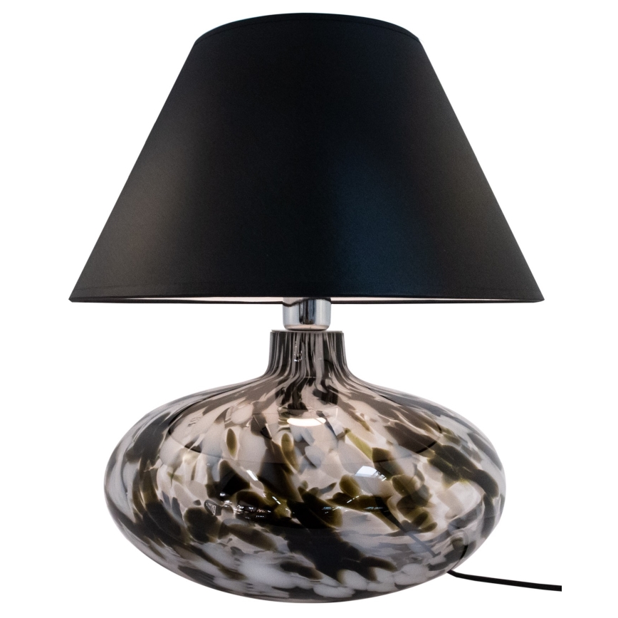 Zuma Line - Candeeiro de mesa 1xE27/60W/230V preto