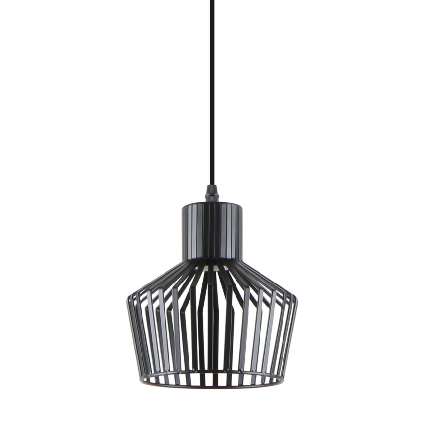 Zuma Line - Candelabro suspenso 1xE27/40W/230V diâmetro 18 cm preto