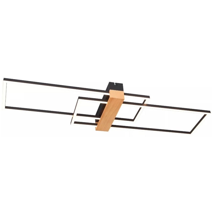 Zuma Line - Iluminação de teto LED LED/39W/230V 3000K preto/pinho