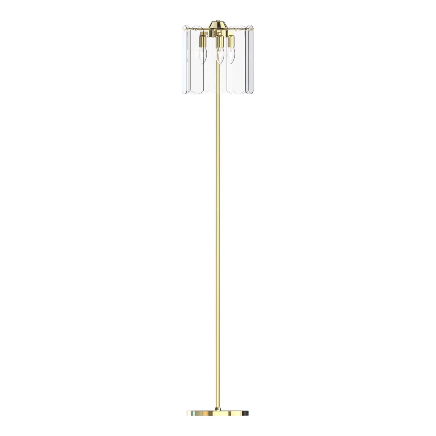 Zuma Line - Candeeiro de chão 3xE14/40W/230V dourado
